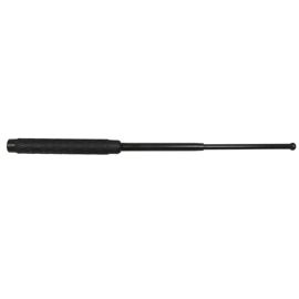 TELESCOPIC METAL BATON - 26 CM - 65 CM - BLACK - WITH NYLON ETUI - MFH