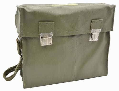 SWISS ARMY MEDICAL BAG WITH CONTENTS - OD - USED