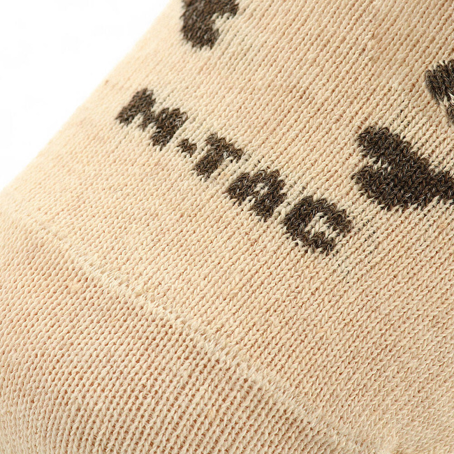 LIGHT SUMMER SOCKS - PIRATE SKULL - M-TAC - SAND