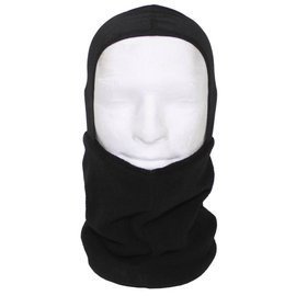 NECK GAITER - WITH HEAD COVERING - BLACK