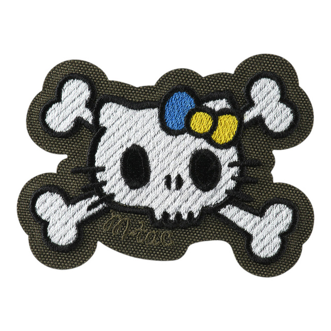 PATCH KITTY (EMBROIDERY) - WHITE/RANGER GREEN - M-TAC