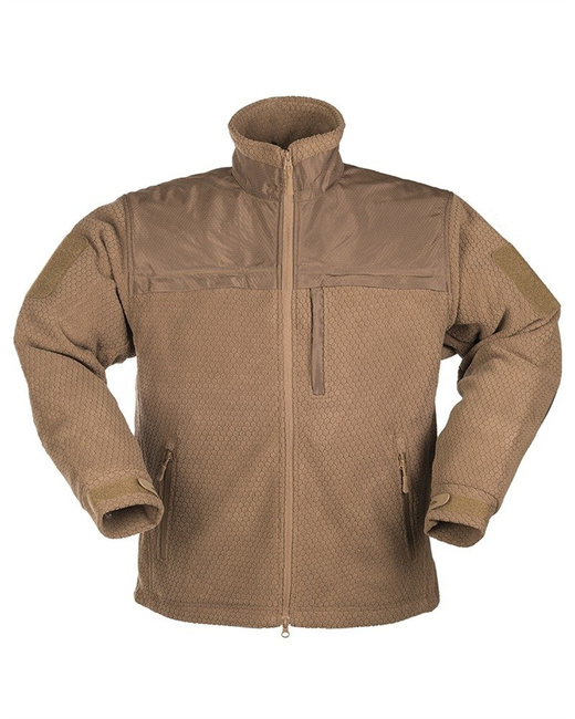 FLEECE JACKET - "ELITE" - HEXTAC® - DARK COYOTE