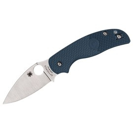 POCKET KNIFE Sage 5 Lightweight CPM SPY27 FRN Blue PlainEdge - SPYDEREDGE