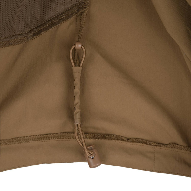 MISTRAL ANORAK JACKET - SOFT SHELL - MUD BROWN - HELIKON