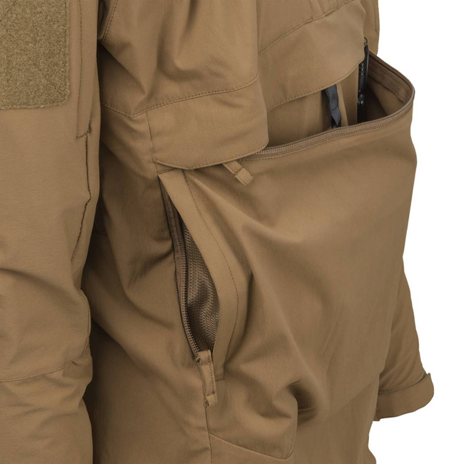 MISTRAL ANORAK JACKET - SOFT SHELL - MUD BROWN - HELIKON