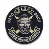 Emblem of the Geto Dacii, with hot-melt application