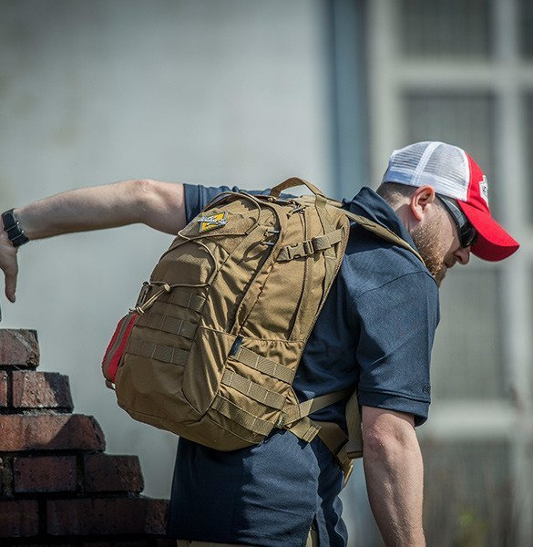 EDC BACKPACK® - 21 L - CORDURA® - Helikon-tex® - EARTH BROWN/CLAY