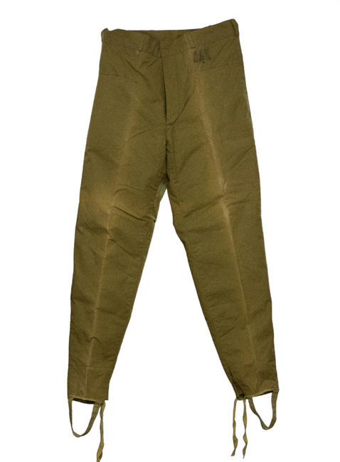 Cold Weather Winter Pants with lining- Romanian Army - Used