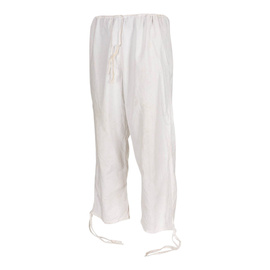 CAMOUFLAGE PANTS - NO SNOW - MILITARY SURPLUS GERMAN ARMY - WHITE - USED