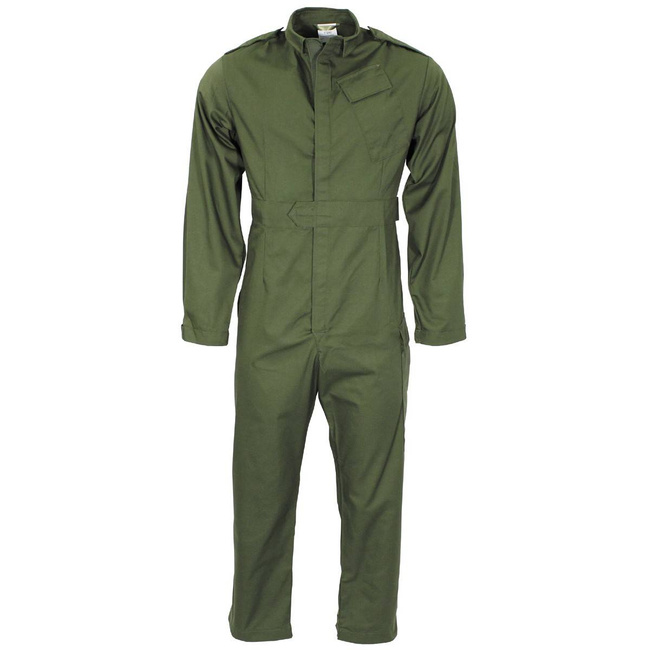 BRITISH MECHANICS COVERALL - OD GREEN - USED