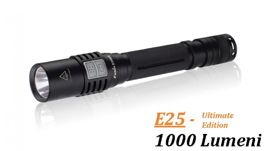 Flashlight Fenix E25 - Ultimate Edition, water resistant