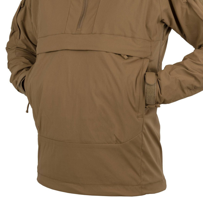 MISTRAL ANORAK JACKET - SOFT SHELL - MUD BROWN - HELIKON