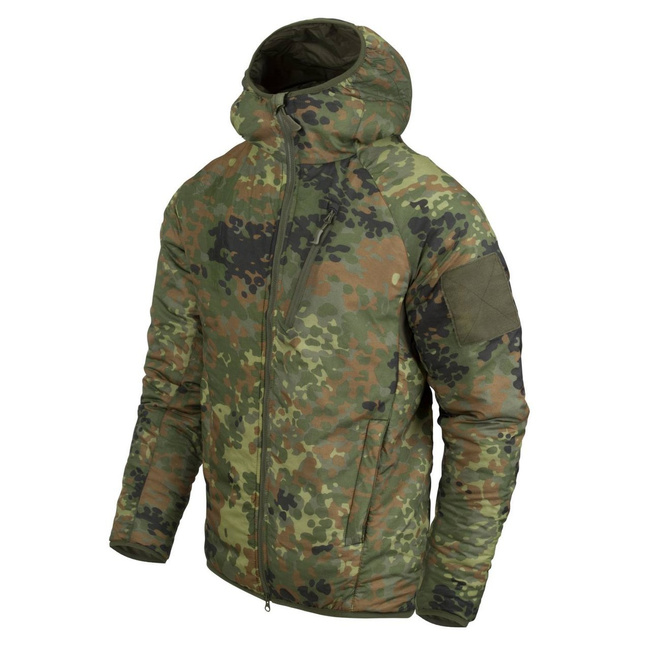 JACKET WITH HOOD - WOLFHOUND® - CLIMASHIELD® APEX - Helikon-Tex® - FLECKTARN 