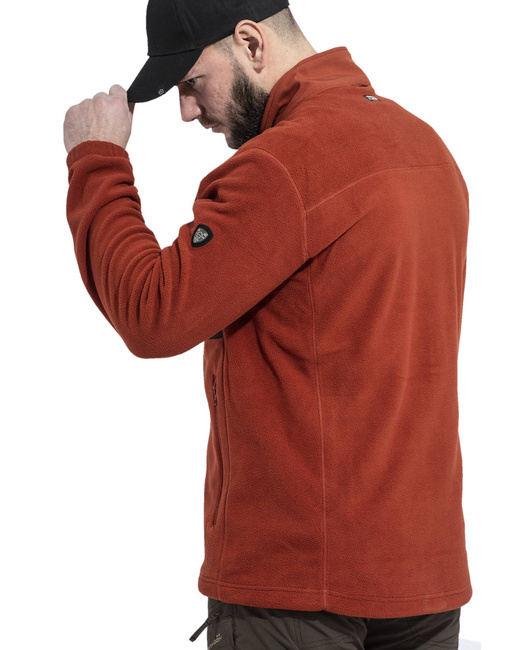 FLEECE JACKET WITH ZIPPER - ATHOS 2.0 - PENTAGON® - MAROON RED