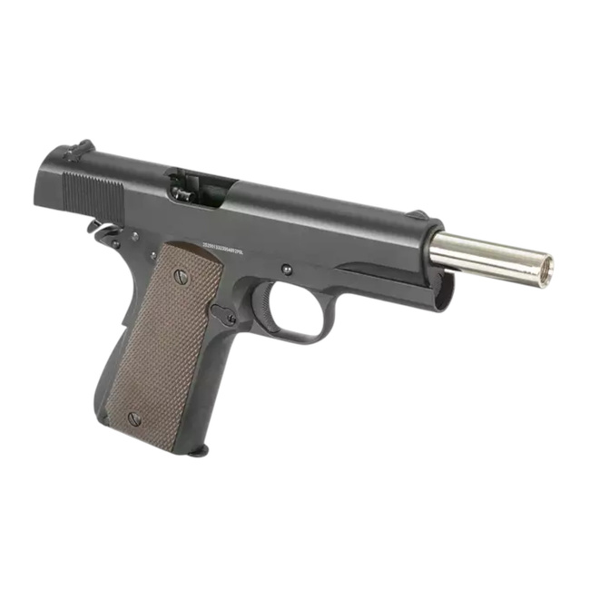 1911 PISTOL  REPLICA WITH GAS BLOWBACK - GBB - BLACK - GOLDEN EAGLE