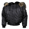 AMERICAN POLAR JACKET WITH THICK LINING, N2B, BLACK - MFH