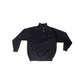 PULLOVER 1/2 ZIPPER - BLACK - PENTAGON