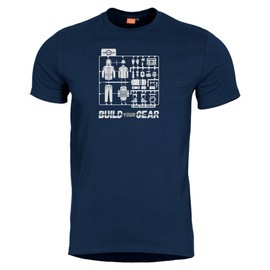 T-SHIRT - AGERON BUILD YOUR GEAR - Pentagon® - MIDNIGHT BLUE