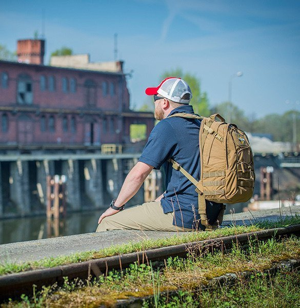 EDC BACKPACK® - 21 L - CORDURA® - Helikon-tex® - EARTH BROWN/CLAY