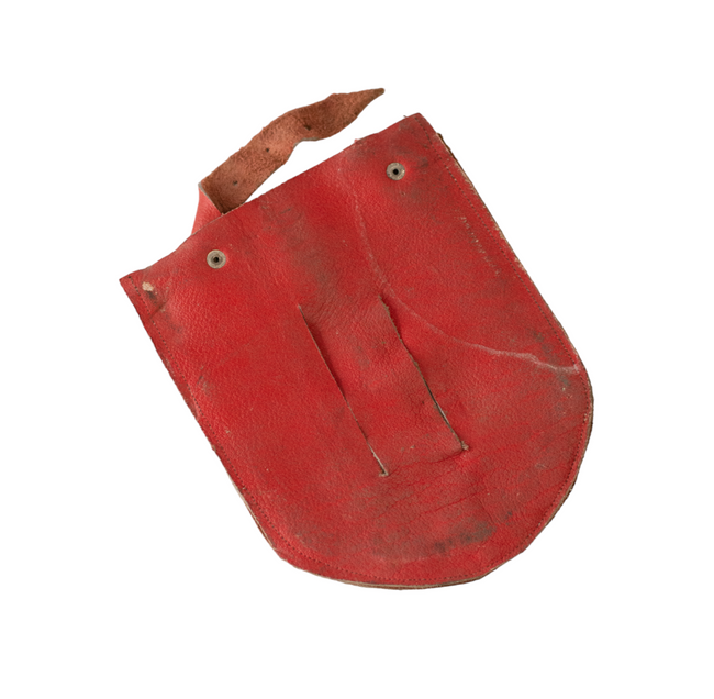 Leather shovel bags - various colors - Romanian Military Surplus 