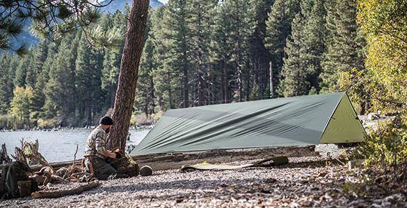 MULTI-PURPOSE TARPAULIN - SUPERTARP® - 3 x 3 M - Helikon-Tex® - TAIGA GREEN