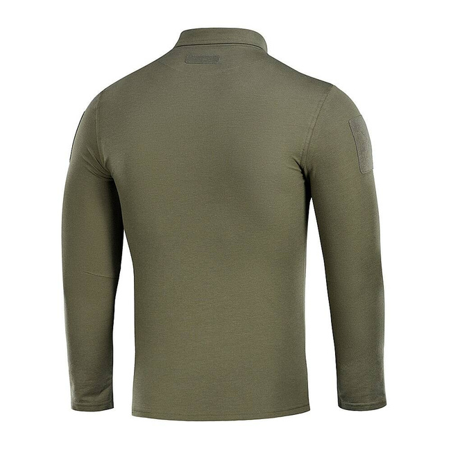 POLO TACTICAL SHIRT LONG SLEEVE 65/35 - ARMY OLIVE - M-TAC