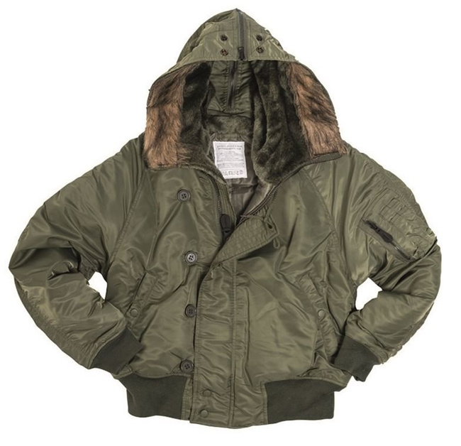 US OD N2B BASIC FLIGHT JACKET