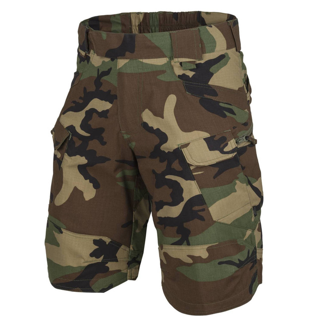 URBAN TACTICAL SHORTS® - UTS® - POLYCOTTON RIPSTOP - Helikon-Tex® - US WOODLAND