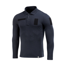 POLO TACTICAL SHIRT LONG SLEEVE 65/35 - DARK NAVY BLUE - M-TAC