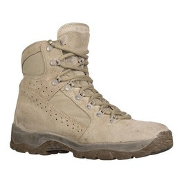 MEINDL® TROPICAL BOOTS - KHAKI - MILITARY SURPLUS DUTCH ARMY - USED