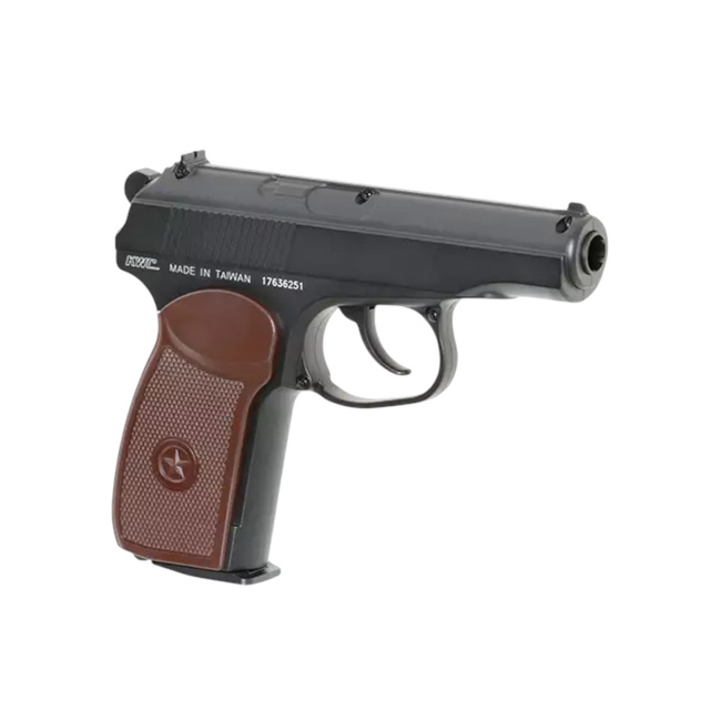 SOVIET PM MAKAROV Pistol CO2 REPLICA - BLACK - KWC