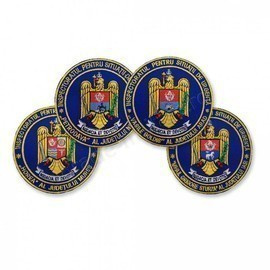 Emblema Inspectoratul pentru Situatii de Urgenta Prahova, ISU PRAHOVA, cu aplicare prin coasere