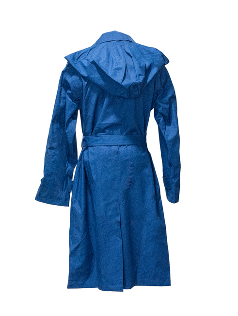 TRENCHCOAT, RAIN COAT - ROMANIAN ARMY - NAVY BLUE