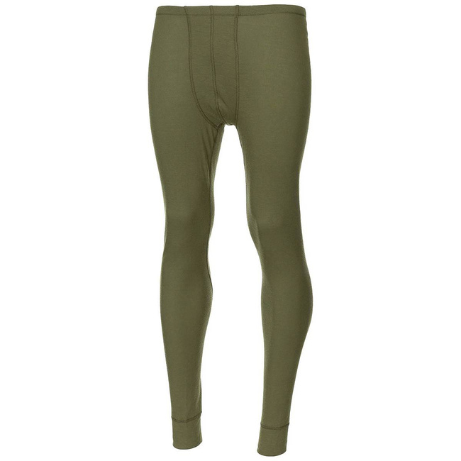 NL UNDERPANTS - "ODLO" - OD GREEN - MILITARY SURPLUS - USED