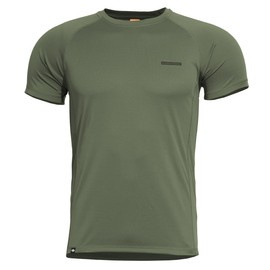 ACTIVITY T-SHIRT - "BODY SHOCK" - Pentagon® - OLIVE GREEN