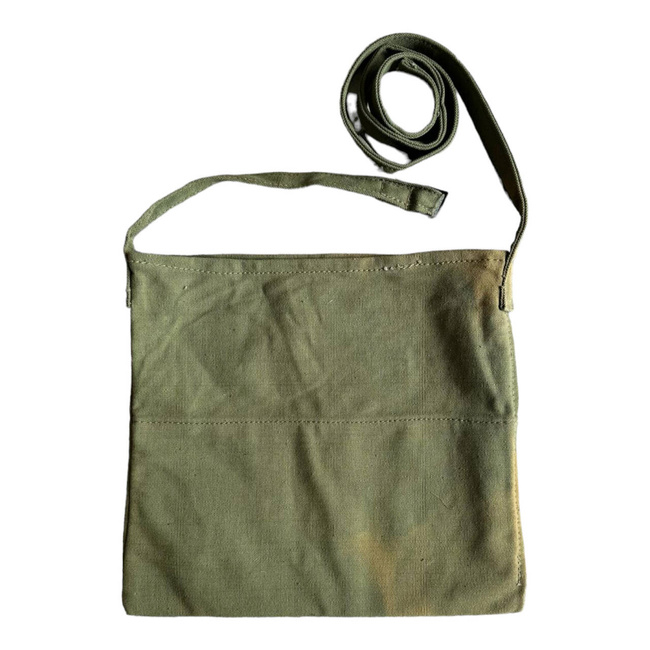 TEXTILE SHOULDER BAG - MILITARY SURPLUS ROMANIAN ARMY - USED