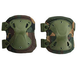 KNEEPADS SET - DEFENCE - WOODLAND