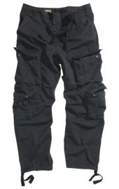 BLACK ´VINTAGE´ MEN PANTS STONE-WASHED