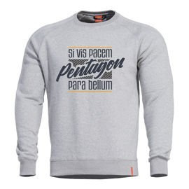 HAWK SWEATER - "PARA BELLUM" - Pentagon® - MELANGE