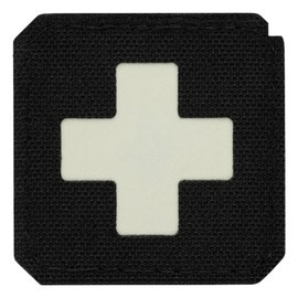 PATCH MEDIC CROSS LASER CUT - BLACK/GID - M-TAC