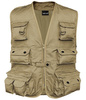 Khaki HUNTING A.FISHING VEST W.MESH LINING