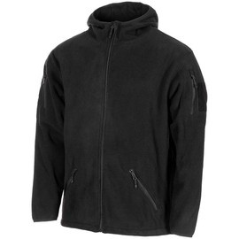 TACTICAL FLEECE JACKET, BLACK - MFH