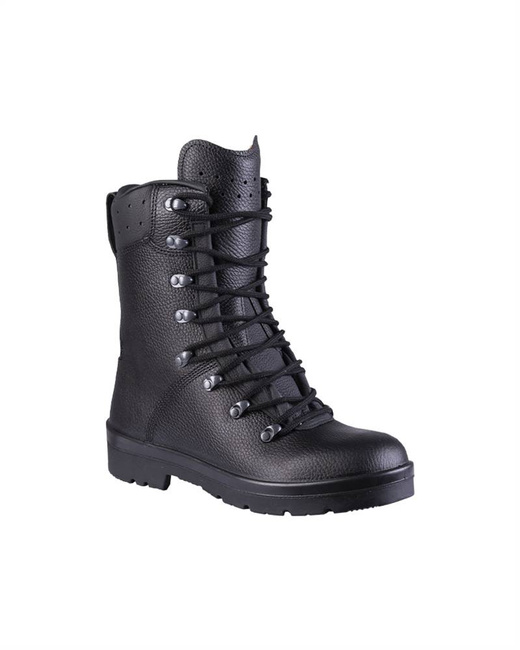 WOMEN COMBAT BOOTS - MILITARY SURPLUS FROM THE GERMAN ARMY - BLACK - LIKE NEW