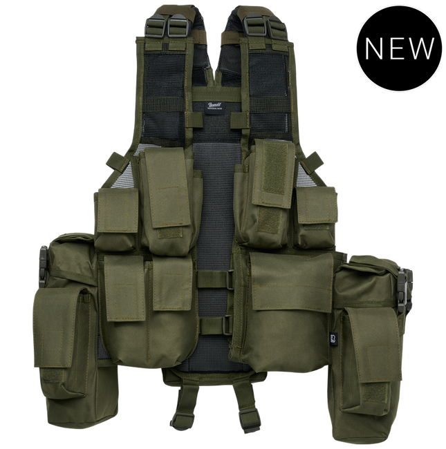 TACTICAL VEST - OLIVE - BRANDIT