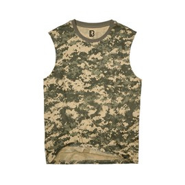 SLEEVELESS COTTON T-SHIRT - AT DIGITAL - BRANDIT