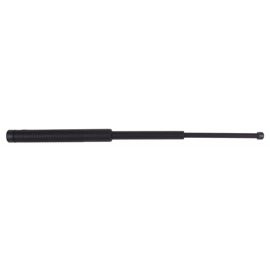 TELESCOPIC BATON - WITH NYLON CASE - CARBON - MFH - BLACK