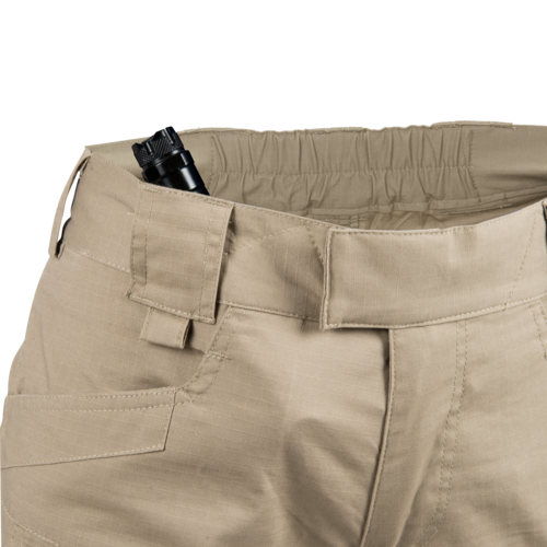 WOMEN'S URBAN TACTICAL PANTS -  UTP Resized®  - POLYCOTTON RIPSTOP - Helikon-Tex® - KHAKI - LENGTH 34”