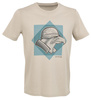 PRINTED T-SHIRT - EAGLE WITH HELMET - D.FIVE - DESERT DUST