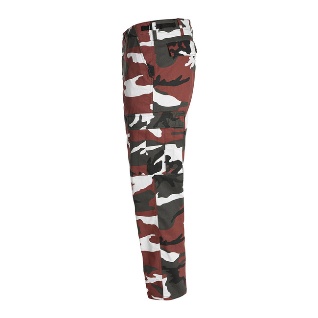 US RANGER FIELD PANTS - BDU STYLE - RED CAMO