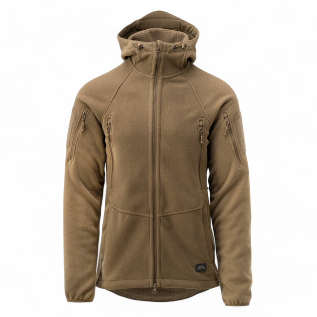 LIGHTWEIGHT FLEECE HYBRID JACKET - PATRIOT MK2 - HELIKON-TEX - SHADOW GREY